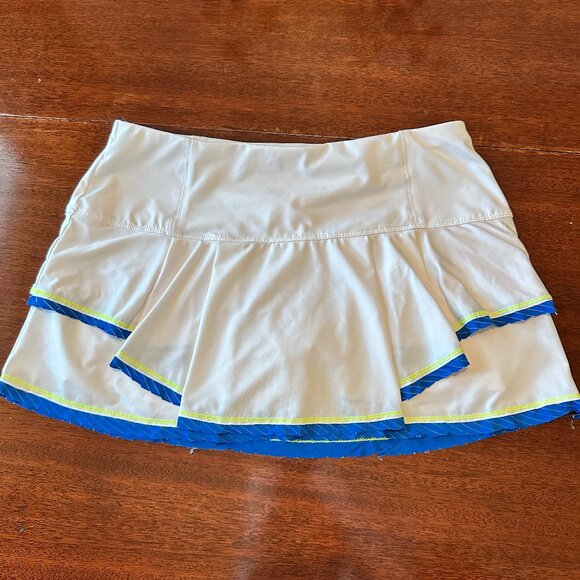 Lucky in Love Tennis Skirt - Size Medium - Stylish & Performance Ready! - Picture 1 of 3